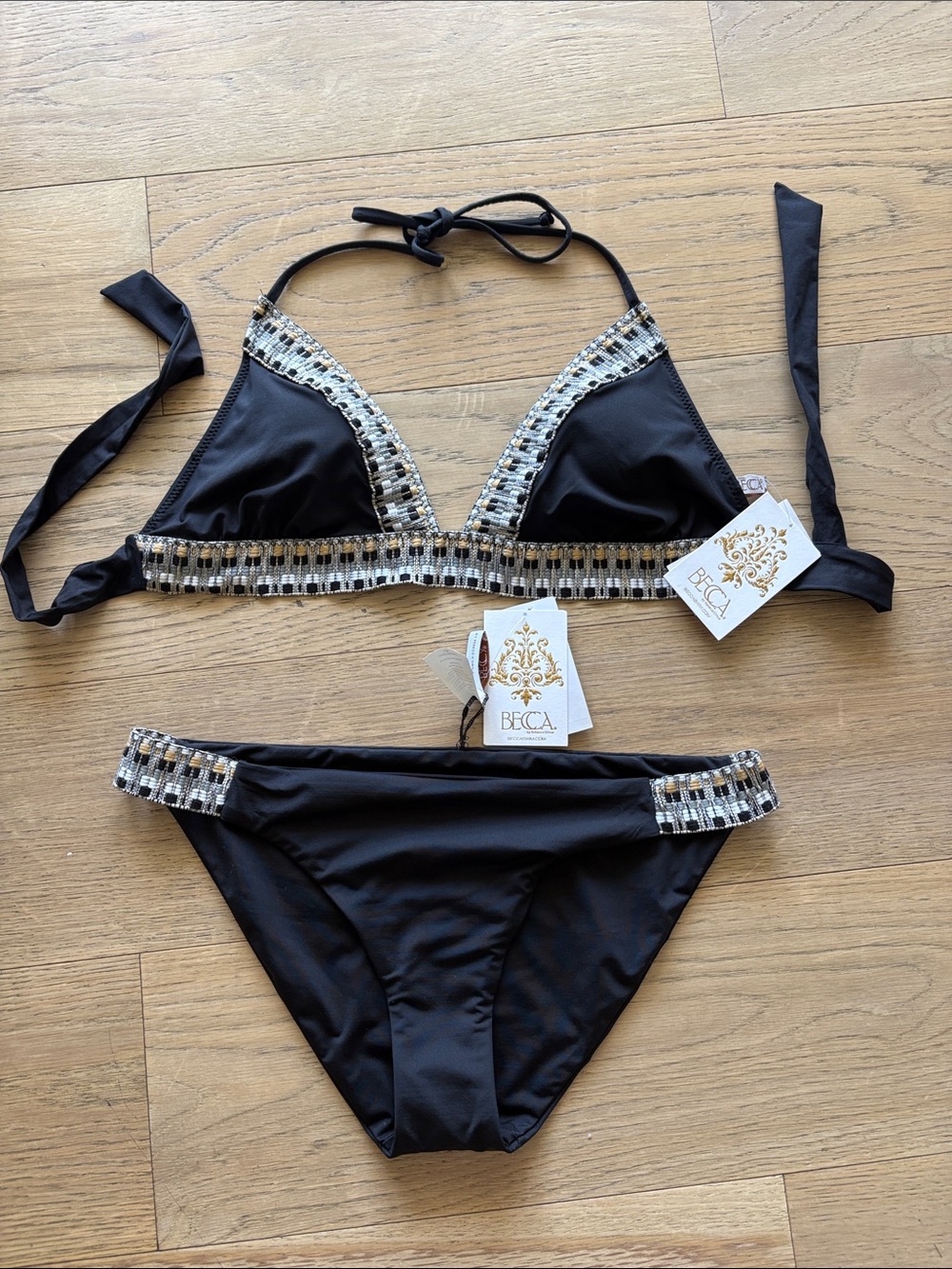 BECCA Black Fiesta Bikini
